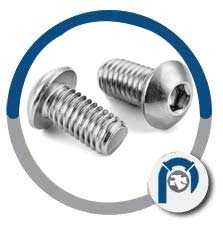 UNS N07718 Button Head Socket Cap Screws UNS N07718 Button Head Socket Cap Screws