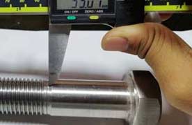 Zeron 100 Finished Hex Head Bolts