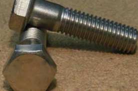 Zeron 100 Half Thread hex bolts