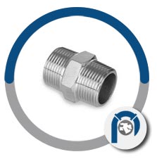 ASME SA182 AS Hexagon nipple ASME SA182 AS Hexagon nipple