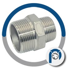 ASTM A182 CrMo Male threaded reducer ASTM A182 CrMo Male threaded reducer
