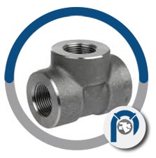 ASTM A182 CrMo Threaded tee ASTM A182 CrMo Threaded tee