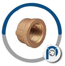 Bronze Threaded Cap