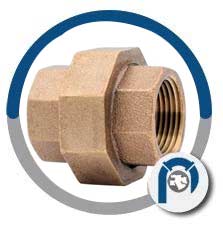 Bronze Threaded Union