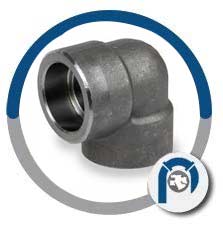 Socket Weld Black Carbon Steel Elbow 