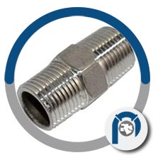SA182 Gr F310h Hex Nipple SA182 Gr F310h Hex Nipple
