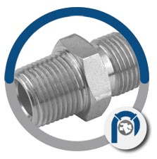 SS UNS S31000 Hex Nipple SS UNS S31000 Hex Nipple