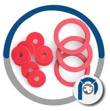 Cellulose With Insulating Fiber Gasket
