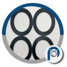 Custom Rubber Oval Ring Joint Gasket