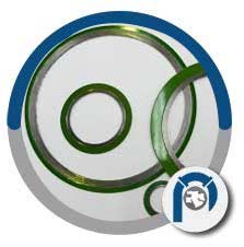 Hastelloy B2 Spiral Wound Style R Gasket