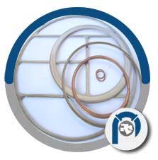 Metal Jacketed Male And Female Flange Gaskets