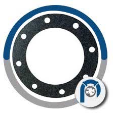 Solid Metal Male Female Flange Gaskets