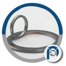 Titanium Spiral Wound Style R Gasket
