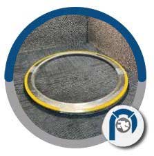 UNS S34700 Style CG Spiral Gasket