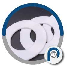 White Hypalon Gasket