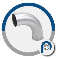 347 SS 3D pipe bend