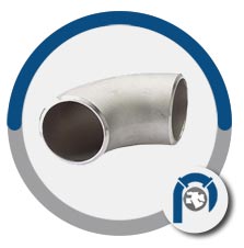 A 403 WP 317l 45 deg long radius elbow