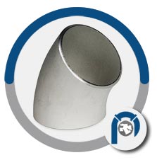 A403 Gr WP321 45 deg long radius elbow A403 Gr WP321 45 deg long radius elbow
