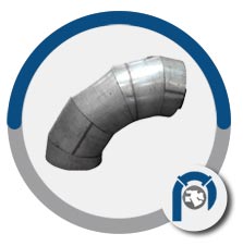 A403 Gr WP347H Mitered Pipe Bend