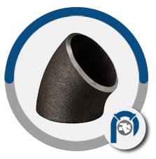 A420 WPL3 steel 45 degree bend A420 WPL3 steel 45 degree bend