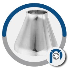 AISI 347 stainless steel buttweld reducer