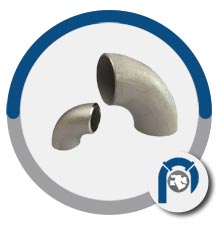 Alloy 254 90 Deg Long Radius Elbow