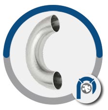 ASME SA 403 WP S31254 180 Deg Elbow