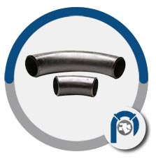 ASME SA234 WPC long radius bend