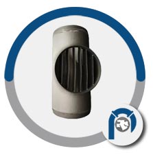 ASME SA403 WP310 barred tee