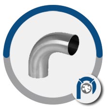 ASTM A 403 Gr.WP304h-WX 3D Pipe Bend