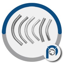 ASTM A 403 Gr.WP310s-WX 3D pipe bend