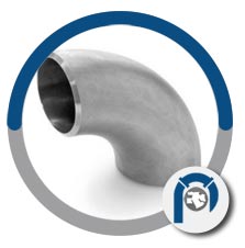 ASTM A 403 Gr.WP347-WX 90 deg short radius elbow