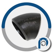 ASTM A234 Gr WPc 45 deg long radius elbow