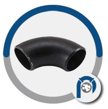 ASTM A234 Gr WPc 90 deg elbow