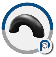 ASTM A234 WPA carbon steel 180 deg pipe bend ASTM A234 WPA carbon steel 180 deg pipe bend