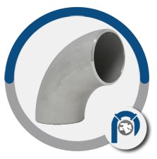 ASTM A403 Gr WP 347 90 deg long radius elbow