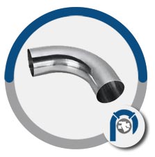 ASTM A403 Grade WP904L 45 degree bend