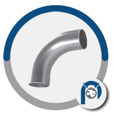 ASTM A403 WP310 long radius bend