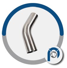 ASTM A403 WP317 45 degree bend