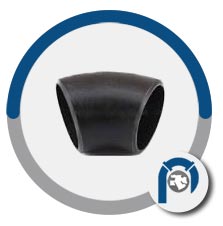 ASTM A420 WPL3-S 45 deg short radius elbow ASTM A420 WPL3-S 45 deg short radius elbow