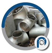 ASTM B366 UNS N02200 reducing tee