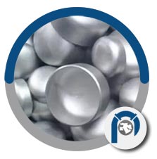 ASTM B366 UNS N02200 seamless end cap