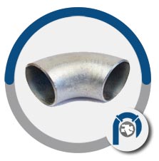 DIN 1.4841 45 deg short radius elbow