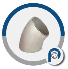 DIN 1.4961 45 Deg Short Radius Elbow
