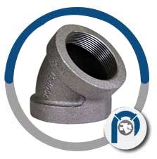 Ductile Iron Screwed Elbow