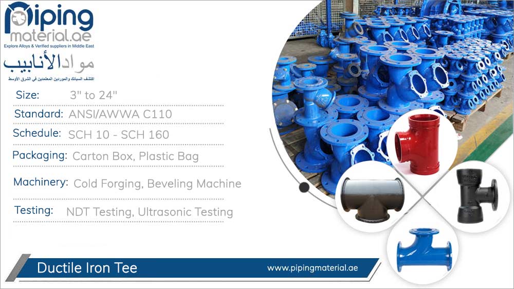 Ductile Iron Tee