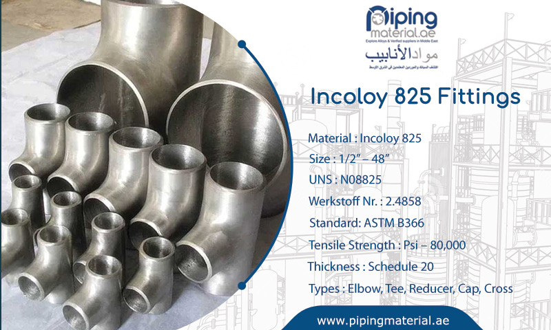 Incoloy 825 Pipe Fittings