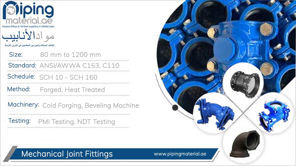Mechanical Joint Fittings Mechanical Joint Fittings