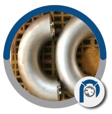 Nickel 825 180 Degree Elbow