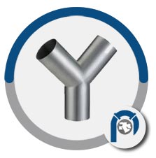 SA 403 Grade 304H Y Tee